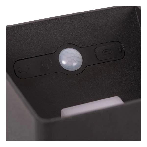 Lucide VERTIGO - Oplaadbare Wandlamp Binnen/Buiten - Accu/Batterij - LED Dimb. - 1x6W 2700K - IP54 - Bewegingssensor - Magnetisch - Zwart - detail 3